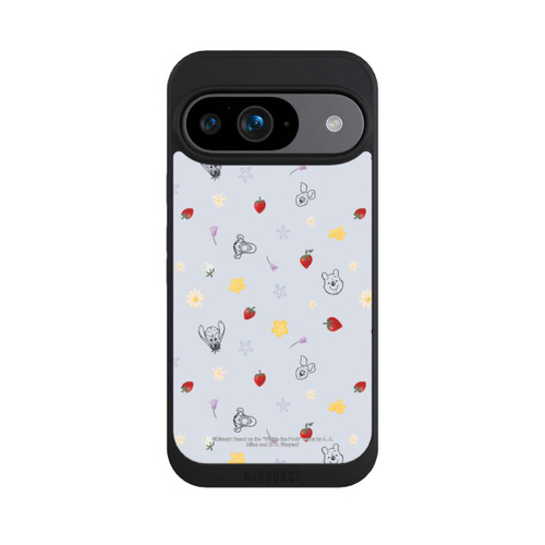 Google Pixel 9 NIVOpure Winnie Puuh und Freunde Erdbeer Muster Blau