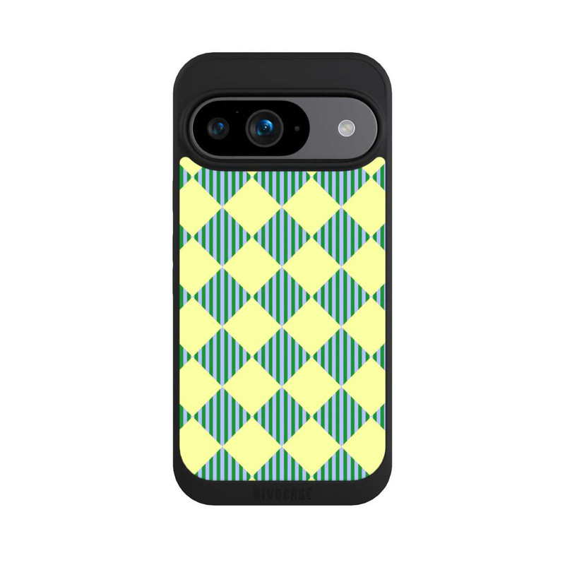 Pixel 9 NIVOpure Rauten Muster Gelb