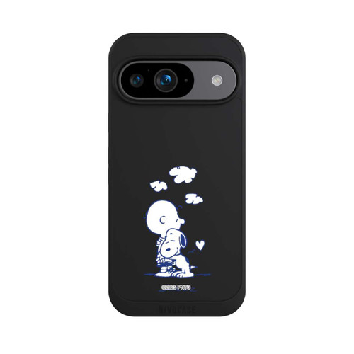 Google Pixel 9 NIVOpure Peanuts Charlie Brown Snoopy Hug Transparent