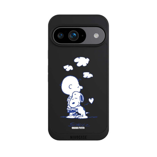 Google Pixel 9 NIVOpure Peanuts Charlie Brown Snoopy Hug Transparent