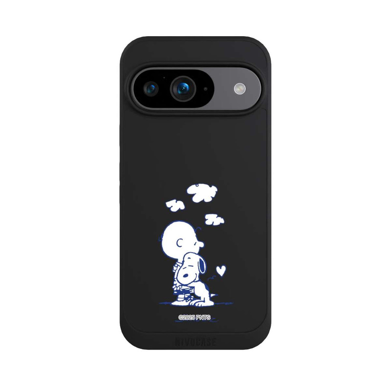Pixel 9 NIVOpure Peanuts Charlie Brown Snoopy Hug Transparent