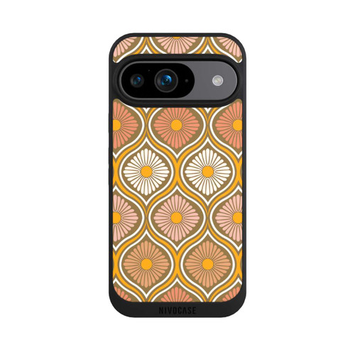 Google Pixel 9 NIVOpure Groovy 70s Retro Mid-Century Daisy Flowers