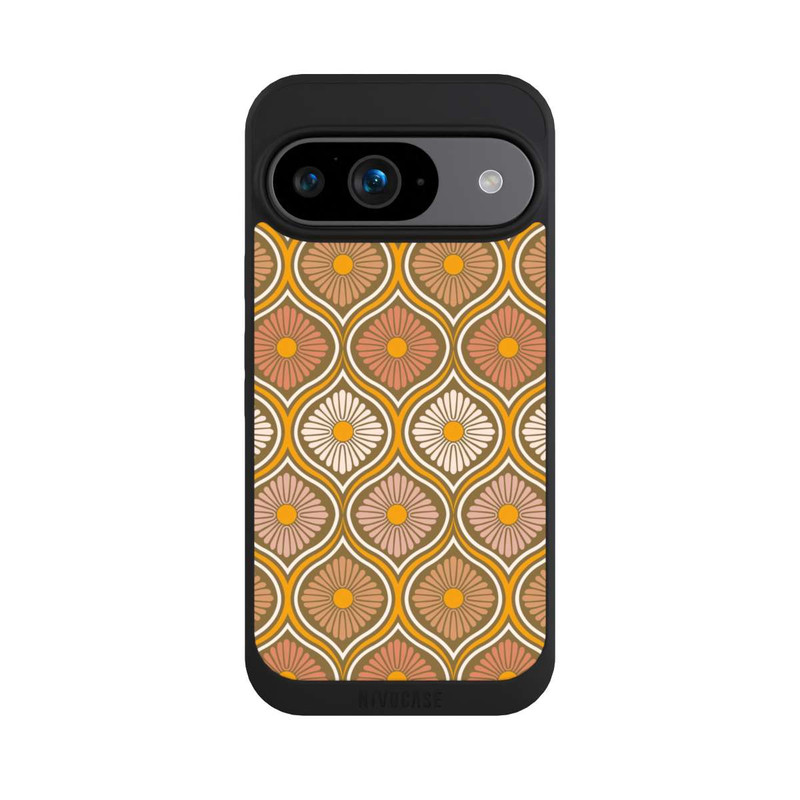 Pixel 9 NIVOpure Groovy 70s Retro Mid-Century Daisy Flowers