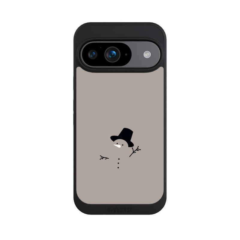 Pixel 9 NIVOpure Bonhomme de Neige Minimal