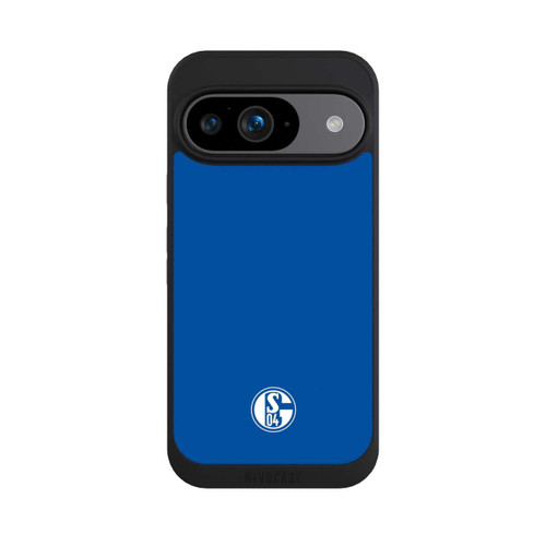 Google Pixel 9 NIVOpure FC Schalke 04 Logo Blau