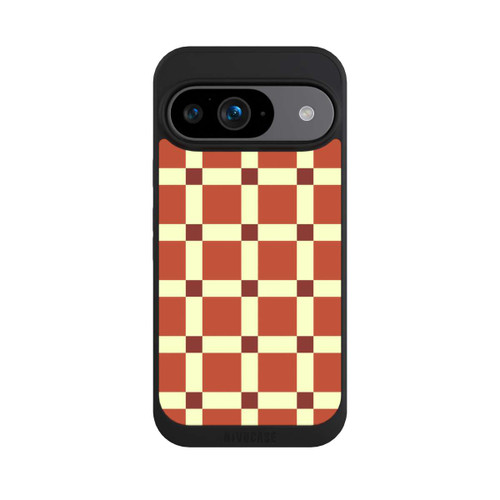 Google Pixel 9 NIVOpure Big Brown Checked Pattern