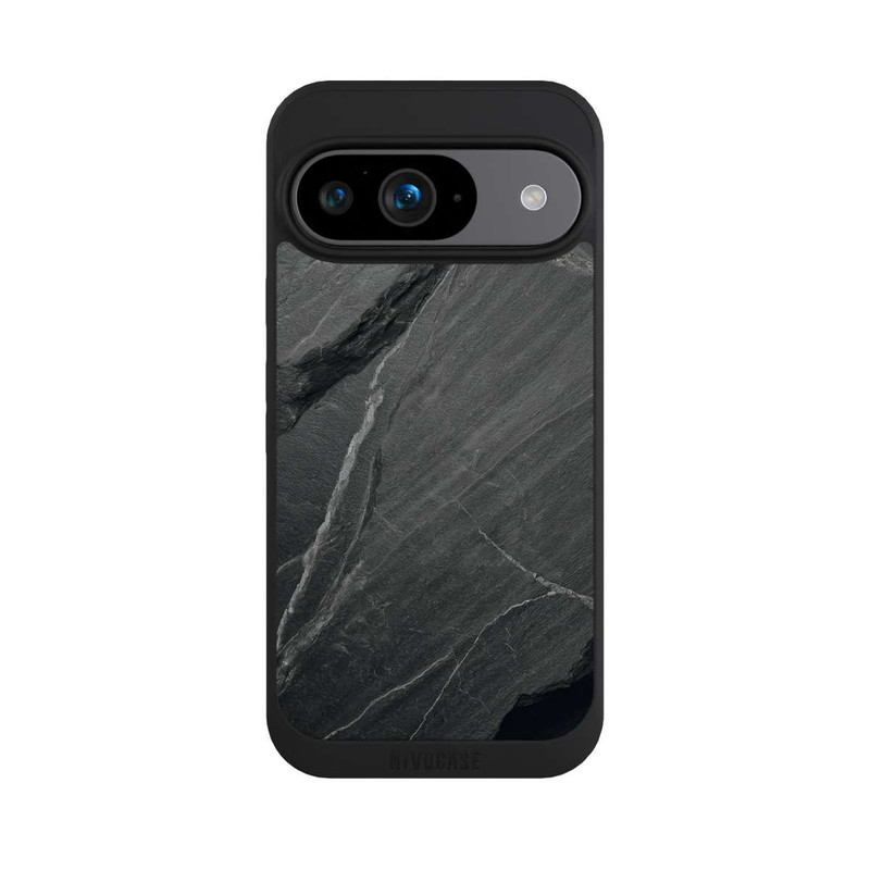 Pixel 9 NIVOpure Stein Textur Grau mit KI