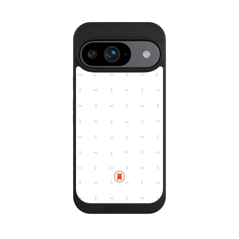 Pixel 9 NIVOpure Nivocase Muster Weiss Grau