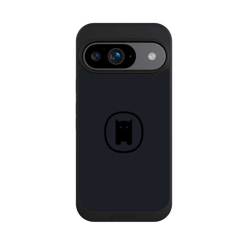 Pixel 9 NIVOpure Nivocase Logo Gross Schwarz Grau 
