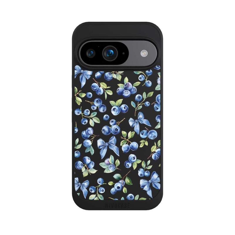 Pixel 9 NIVOpure Nœuds myrtilles transparents avec IA