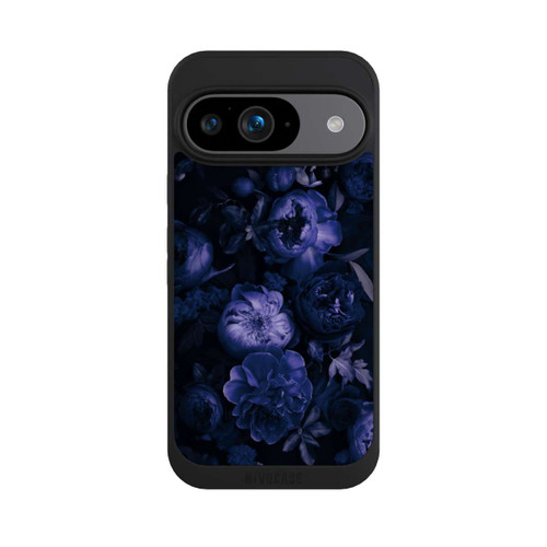 Google Pixel 9 NIVOpure Victorian Grandeur Large Flowers Purple Mit KI