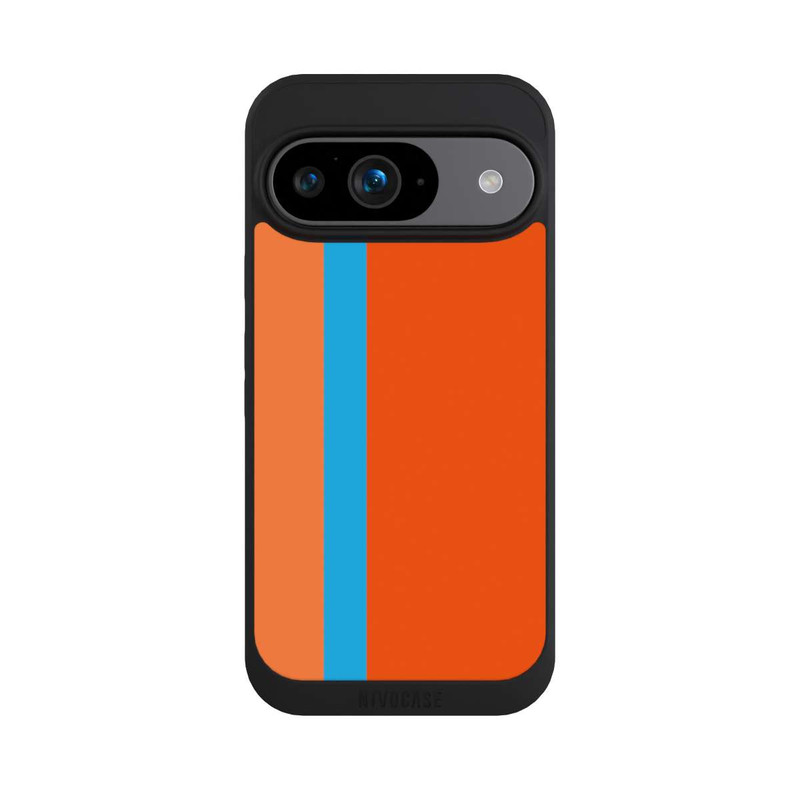 Pixel 9 NIVOpure Streifen Orange Blau