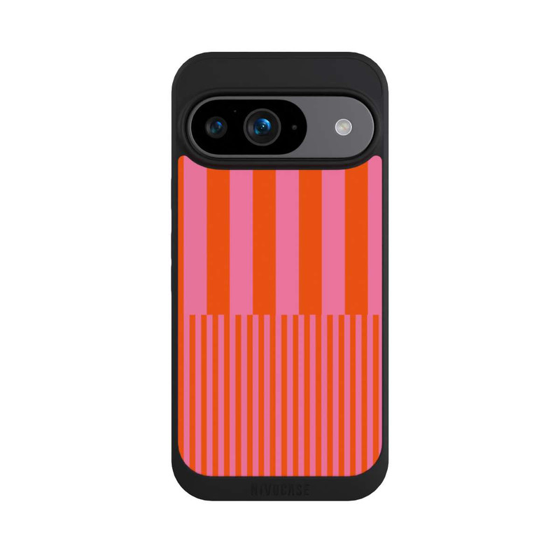 Pixel 9 NIVOpure Streifenmuster Pink Rot