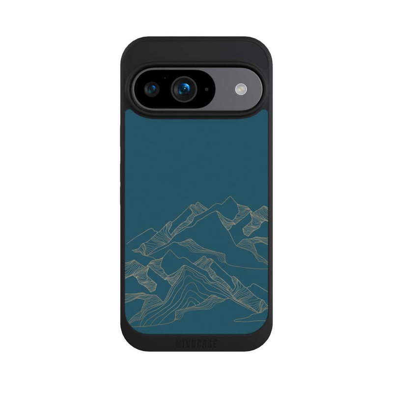 Pixel 9 NIVOpure Berglandschaft blau