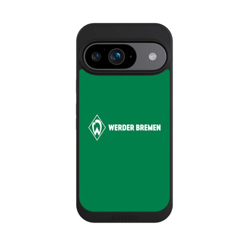 Google Pixel 9 NIVOpure Werder Bremen Schriftzug Raute Grün