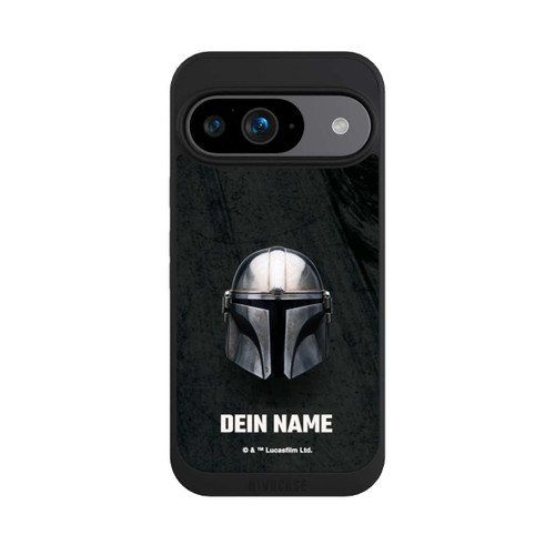 Google Pixel 9 NIVOpure Star Wars Mandalorian Black Helmet Personalisierbar