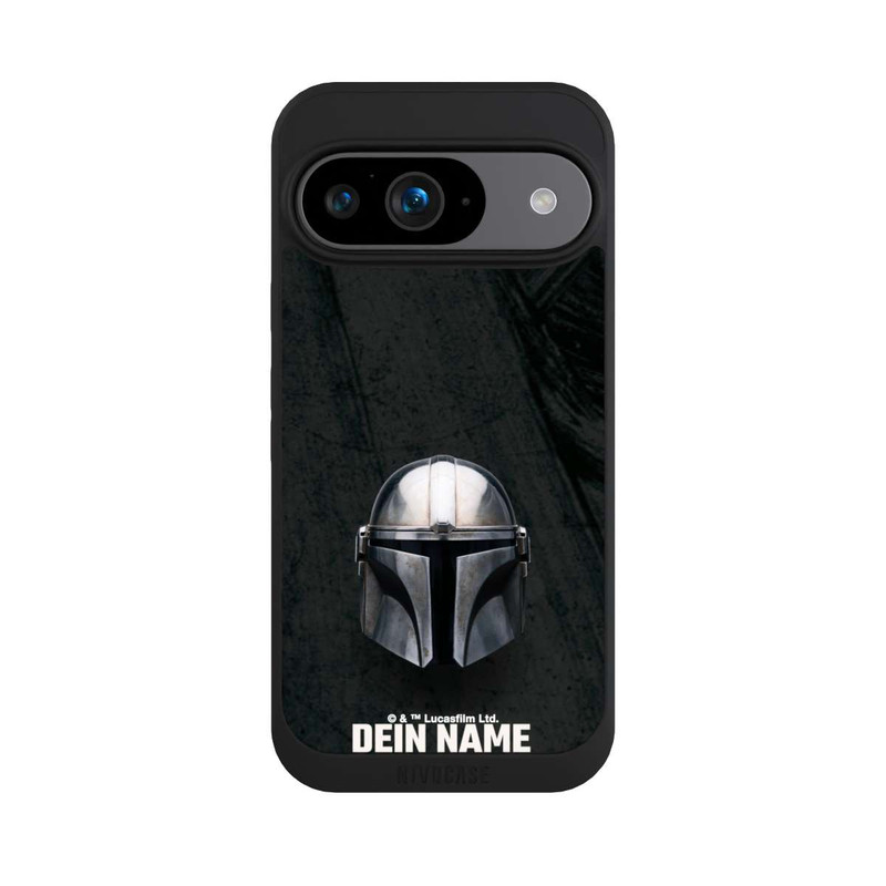 Pixel 9 NIVOpure Star Wars Mandalorian Black Helmet Personalisierbar