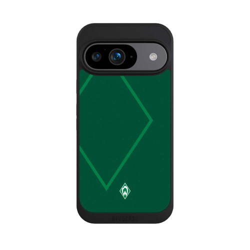 Google Pixel 9 NIVOpure Werder Grün Rautenelement