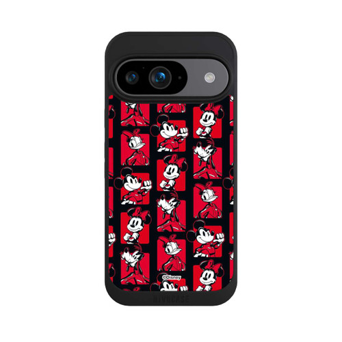 Google Pixel 9 NIVOpure Micky Maus Racing Muster Rot