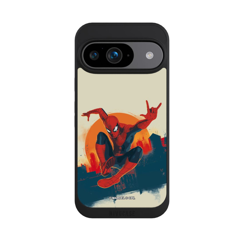 Pixel 9 NIVOpure Spider-Man Hero Force beige