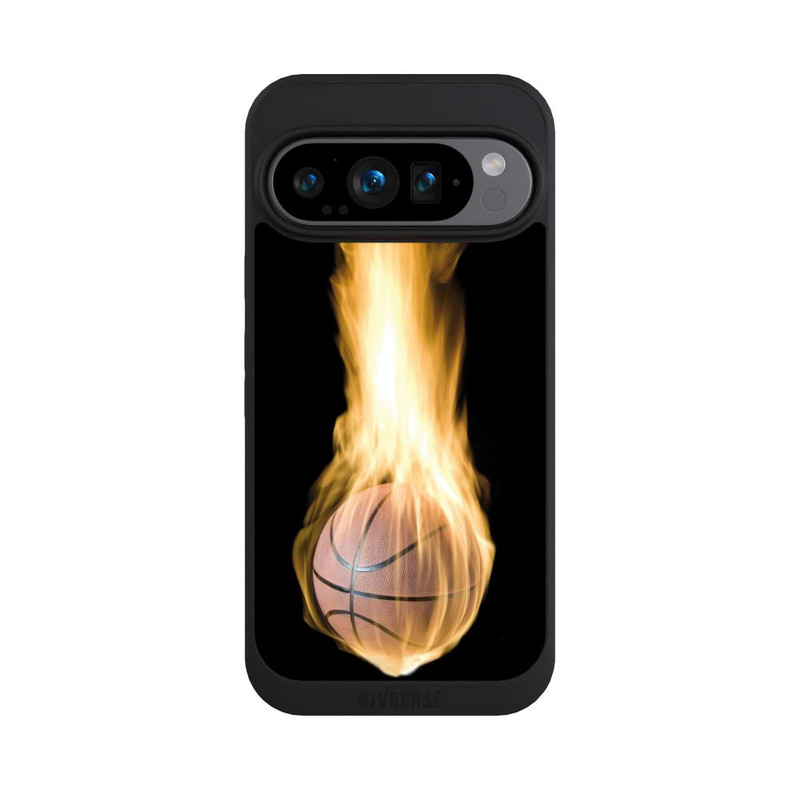 Pixel 9 Pro NIVOpure Brennende Basketball Leidenschaft
