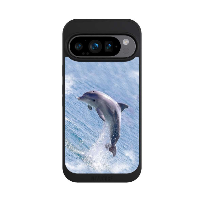 Pixel 9 Pro NIVOpure Springender Delphin
