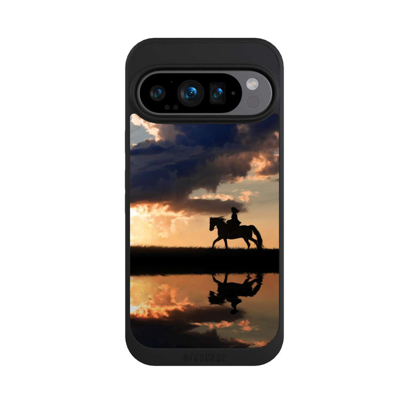 Pixel 9 Pro NIVOpure Ausritt im Sonnenuntergang