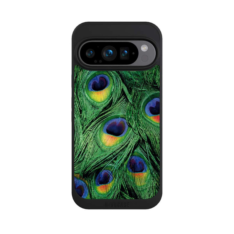 Pixel 9 Pro NIVOpure Pfauenfedern