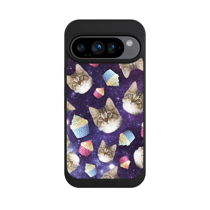 Pixel 9 Pro NIVOpure Crazy Galaxy Space Cats