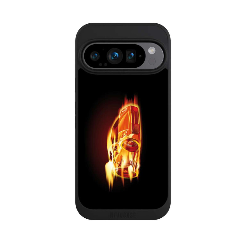 Pixel 9 Pro NIVOpure Burning Car