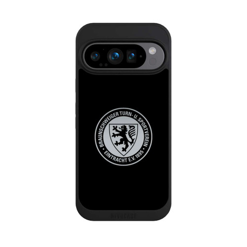 Google Pixel 9 Pro NIVOpure Eintracht Braunschweig Schwarz Silber