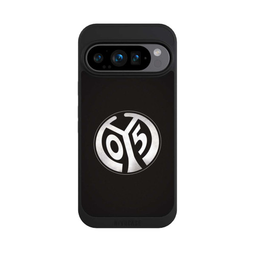 Google Pixel 9 Pro NIVOpure Mainz 05 Schwarz Grunge