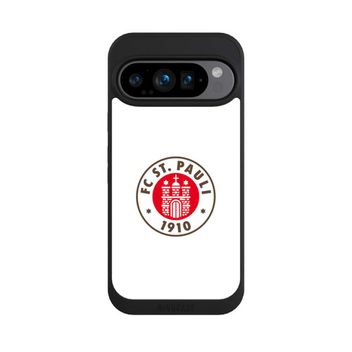 Google Pixel 9 Pro NIVOpure FC St.Pauli Logo Weiss