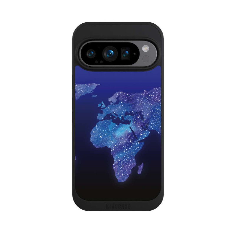 Pixel 9 Pro NIVOpure kosmische Weltkarte