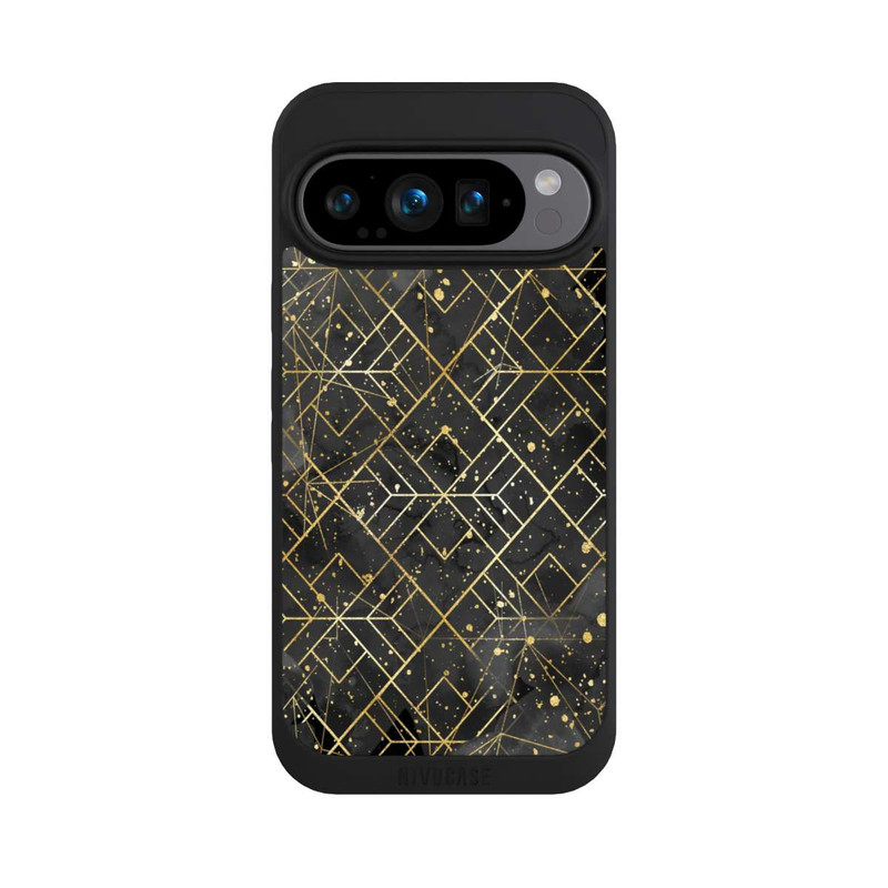 Pixel 9 Pro NIVOpure Marble Black Grid