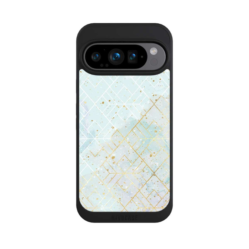Pixel 9 Pro NIVOpure Marble Mixed Grid Pastel