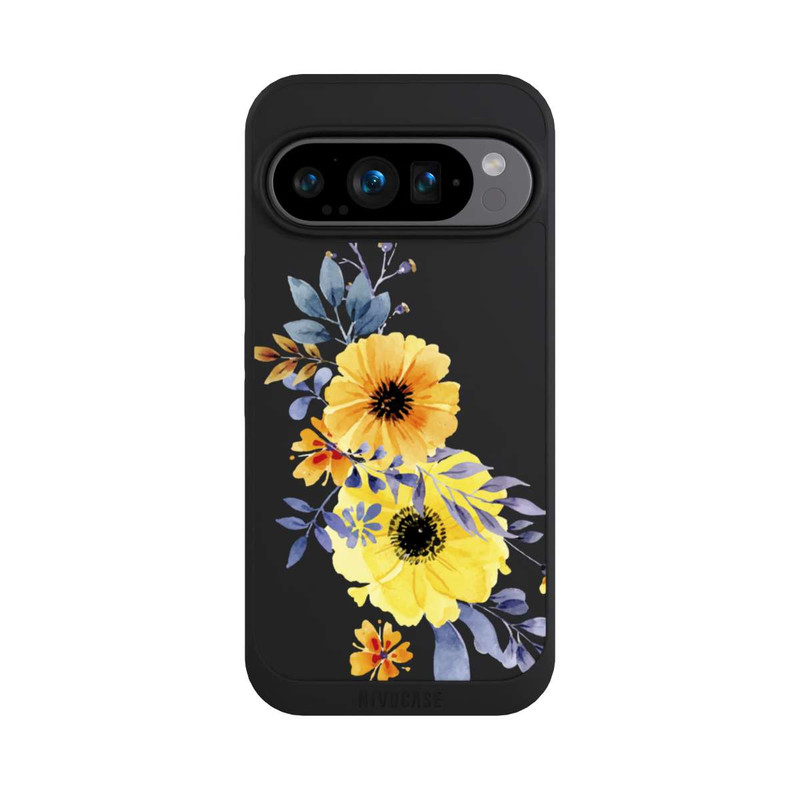 Pixel 9 Pro NIVOpure Gelbe schwedische Blumen