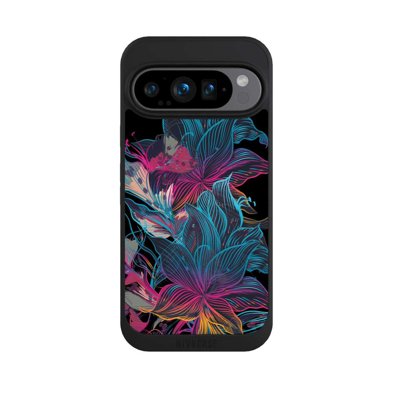 Pixel 9 Pro NIVOpure Le pouvoir des fleurs néon