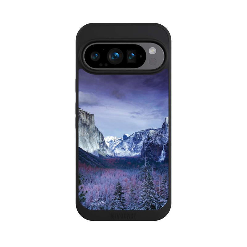 Pixel 9 Pro NIVOpure Schneelandschaft