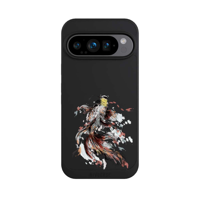 Pixel 9 Pro NIVOpure Koi (Watercolor) ohne Hintergrund