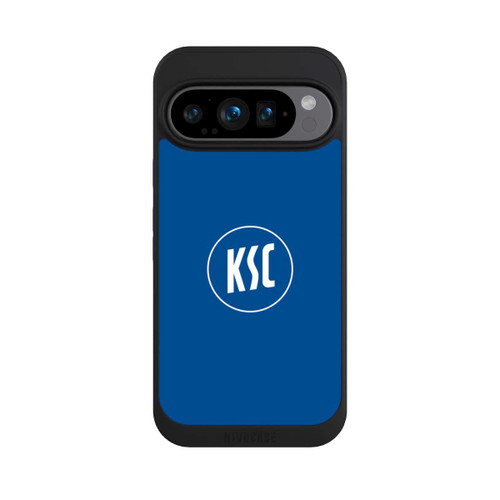 Google Pixel 9 Pro NIVOpure KSC Logo auf Blau