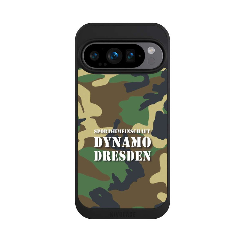 Pixel 9 Pro NIVOpure SGDD Camouflage Grün - Dynamo Dresden