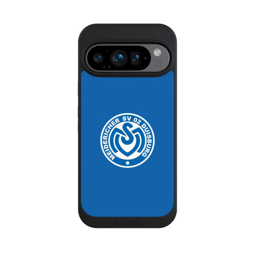 Google Pixel 9 Pro NIVOpure MSV Logo auf Blau