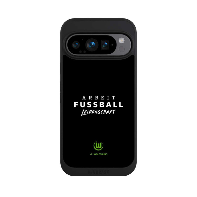 Pixel 9 Pro NIVOpure VfL Wolfsburg Arbeit Fußball Leidenschaft