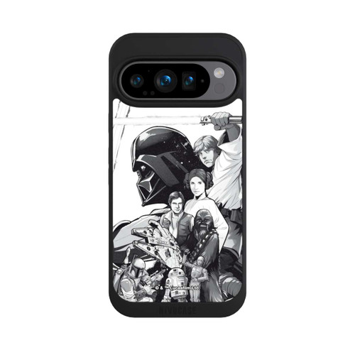 Google Pixel 9 Pro NIVOpure Personnages StarWars - Noir et Blanc