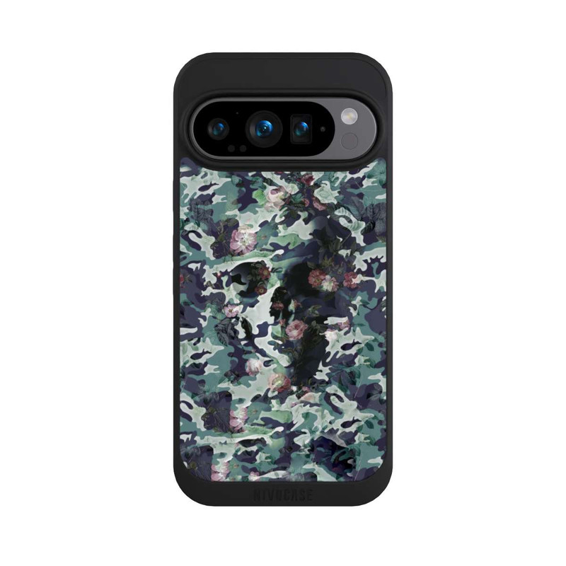 Pixel 9 Pro NIVOpure Camouflage-Totenkopf