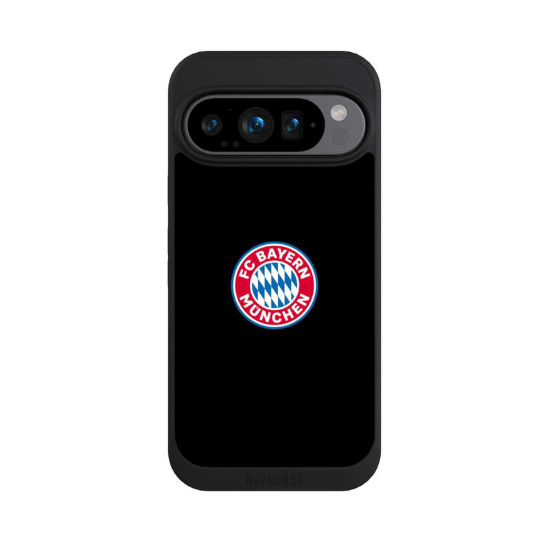 Pixel 9 Pro NIVOpure Logo FCB sur fond noir