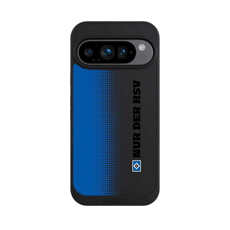 Pixel 9 Pro NIVOpure Nur der HSV - Rautenraster Blau - ohne Hintergrund