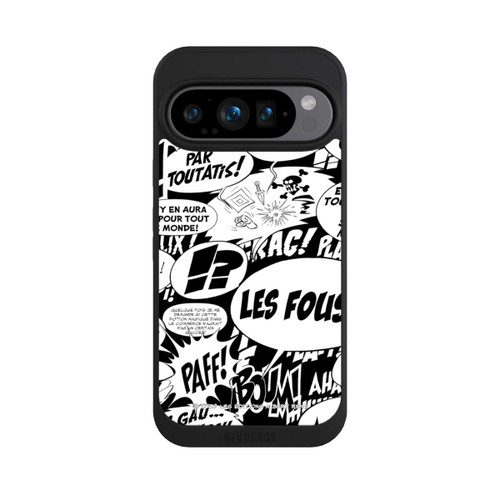 Google Pixel 9 Pro NIVOpure Sprechblasen Asterix Schwarz