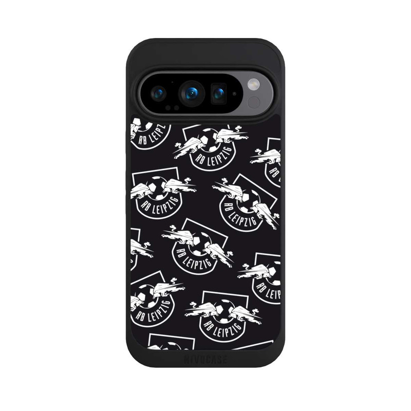 Pixel 9 Pro NIVOpure Logos RB Leipzig Weiß auf Schwarz